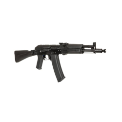 Puška airsoft AEG AK-105 (SA-J09) ocelové tělo ČERNÁ