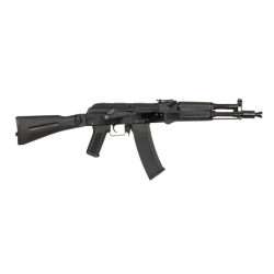 Puška airsoft AEG AK-105 (SA-J09) ocelové tělo ČERNÁ