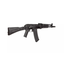 Puška airsoft AEG AK-105 (SA-J09) ocelové tělo ČERNÁ