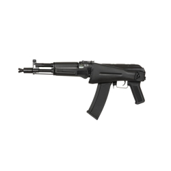 Puška airsoft AEG AK-105 (SA-J09) ocelové tělo ČERNÁ