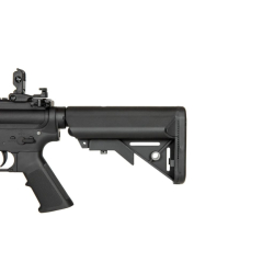 Puška airsoft AEG M4 CARBINE M-LOK (SA-F03) ČERNÁ